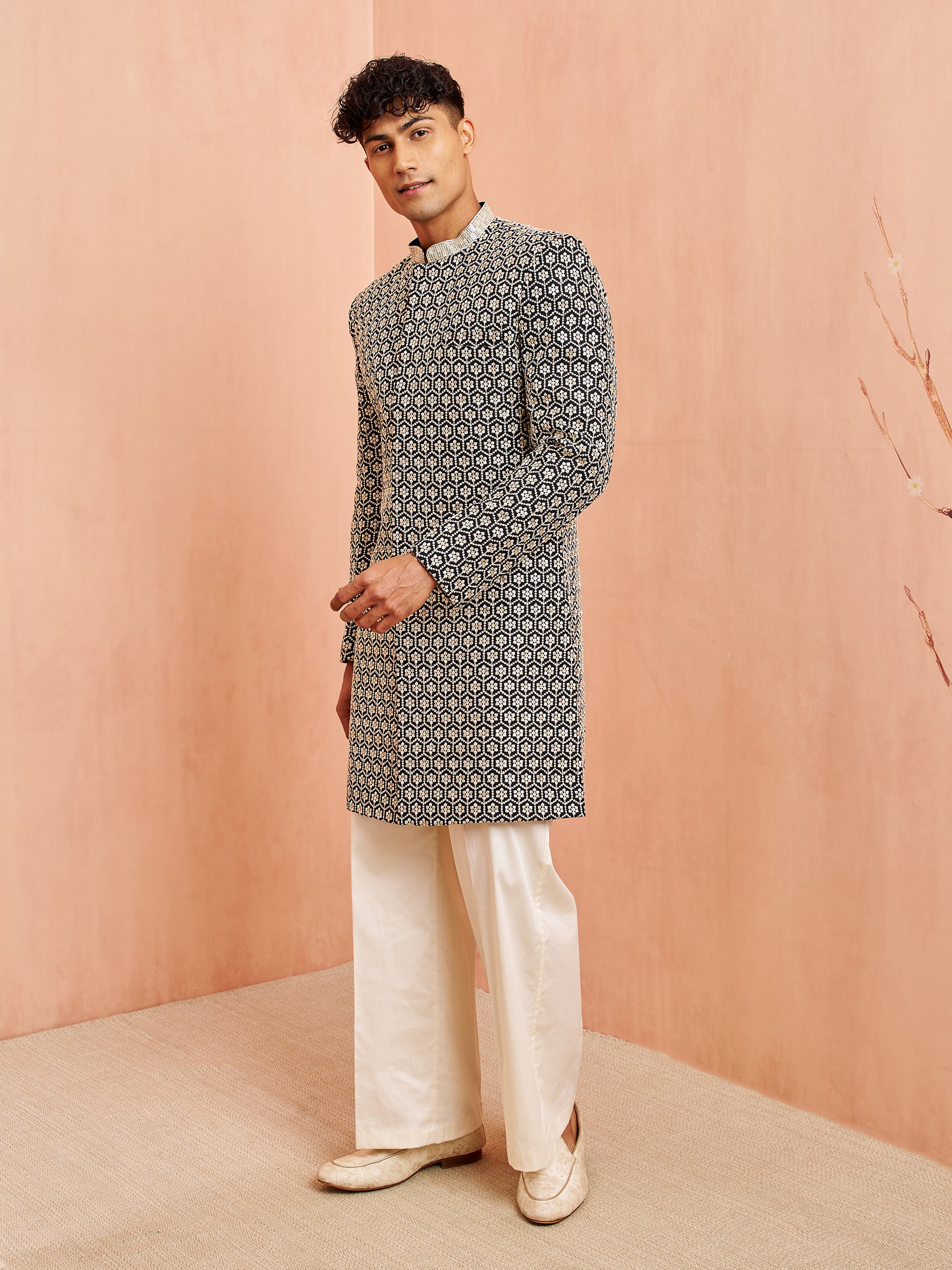 indo western outfit for men