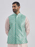 Men's Mint Green - Nehru Jacket