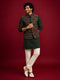 Men Black Silk Blend Nehru Jacket and Kurta with Pyjama Navratri, Diwali, Party, Wedding, Festive Ethnic Wear
