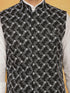 Men's Black Cotton Nehru Jacket