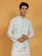 Men's Green Cotton Nehru Jacket