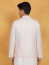 Men's Pink Cotton Nehru Jacket
