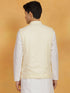 Men's Yellow Cotton Nehru Jacket