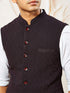 Men's Wine - Nehru Jacket