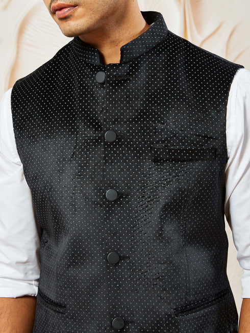 Men's Black - Nehru Jacket