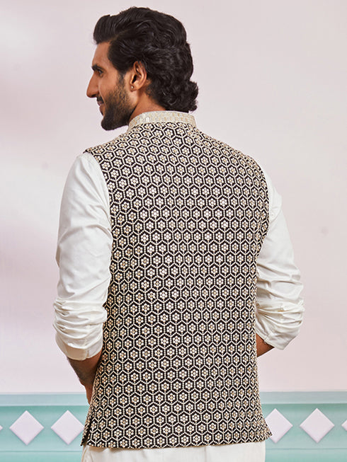 Men's Black - Nehru Jacket