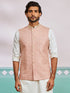 Men's Peach - Nehru Jacket