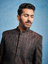 Men's Rust - Jodhpuri Pyjama Set