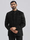 Men's Black Silk Blend Jodhpuri