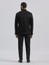 Men's Black Silk Blend Jodhpuri Pyjama Set