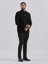 Men's Black - Jodhpuri Pyjama Set