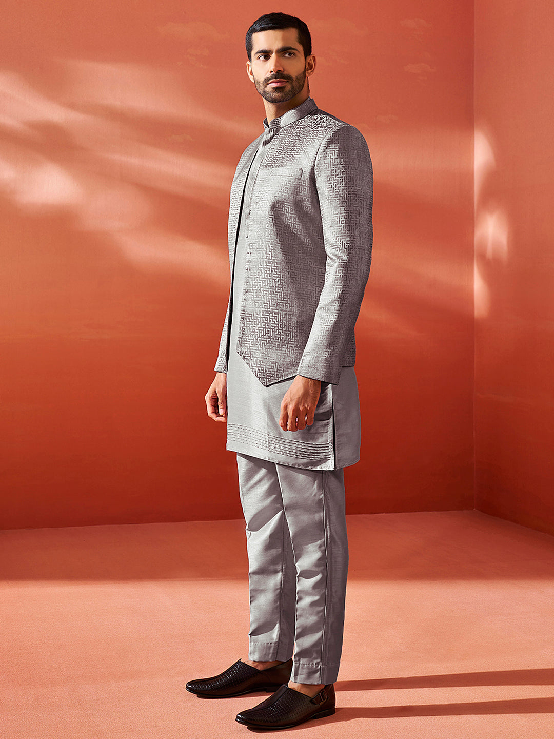 Men's Purple - Jodhpuri