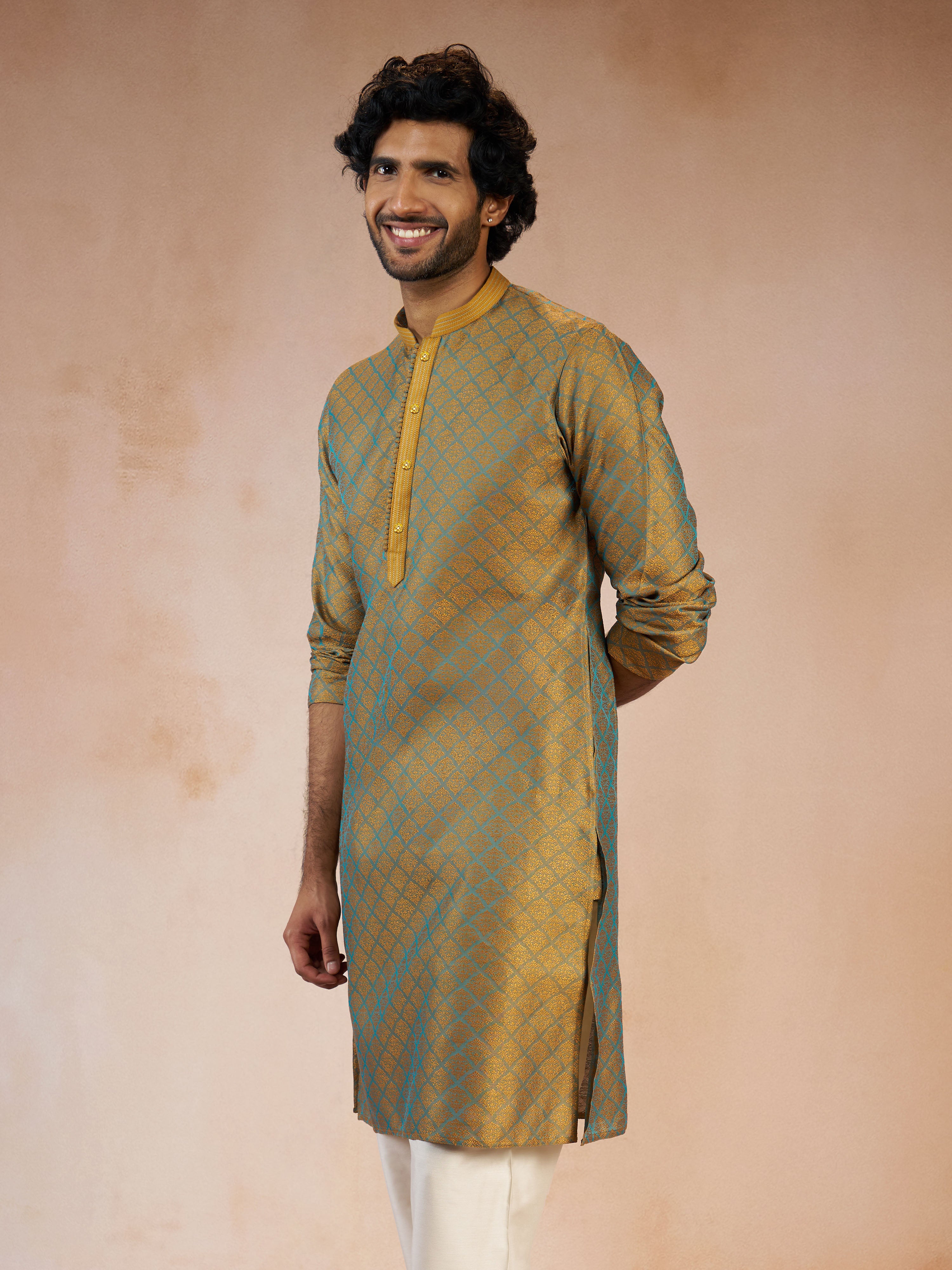 plus size kurta for men