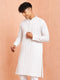 Men White Cotton Kurta Raksha Bandhan, Summer / Casual, Summer Ease, EID, Independence day, Holi collection, Casual, All regions Ethnic Wear