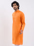 Men's Yellow Orange Kurta