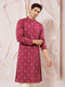 Men Purple Rayon Kurta Diwali, Navratri, Festive, Wedding, Party Ethnic Wear