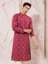 Men Purple Rayon Kurta Diwali, Navratri, Festive, Wedding, Party Ethnic Wear