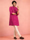 Men Purple Rayon Kurta with Pyjama Diwali, Festive, Navratri, Party, Wedding, All regions Ethnic Wear