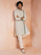 Men Black Viscose Kurta with Pyjama Navratri, Diwali, All regions, Festive, Durga Puja Ethnic Wear