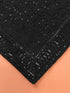 Men Black Solid Silk Blend Kurta with Pyjama & Georgette Thread Work Dupatta Set