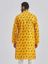 Men's Yellow Muslin Cotton Kurta