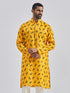 Men's Yellow Muslin Cotton Kurta