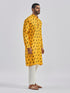 Men's Yellow Muslin Cotton Kurta Pyjama Set