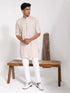 Men's Beige Cotton Kurta