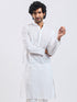 Men's White Cotton Kurta