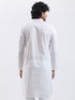 Men's White Cotton Kurta