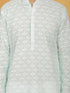 Men's Green Cotton Kurta