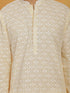 Men's Yellow Cotton Kurta