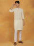 Men's Yellow Cotton Kurta