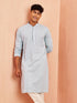 Men's Aqua Rayon Kurta