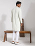 Men's Pista Rayon Kurta And Pyjama Set