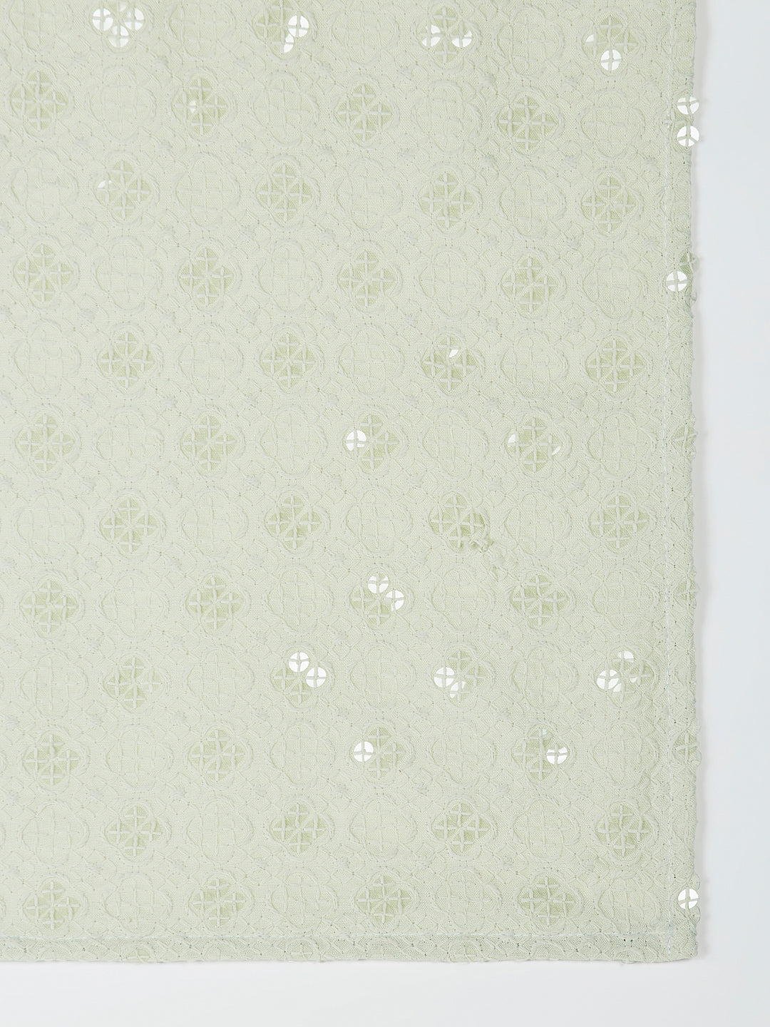 Men's Pista Green Rayon Kurta Pyjama And Dupatta Set