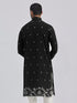 Men's Black Cotton Kurta
