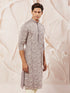 Men's Lavender Georgette Kurta