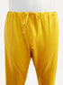Men's Yellow Cotton Blend Kurta Pyjama Set