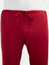 Men's Maroon Viscose Kurta Pyjama Set