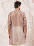 Men's Lavender Tissue Silk Kurta