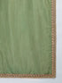 Men's Green Tissue Silk Kurta Pyjama And Dupatta Set For Men's