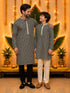 Boy's' Black Kurta And Pyjama Set