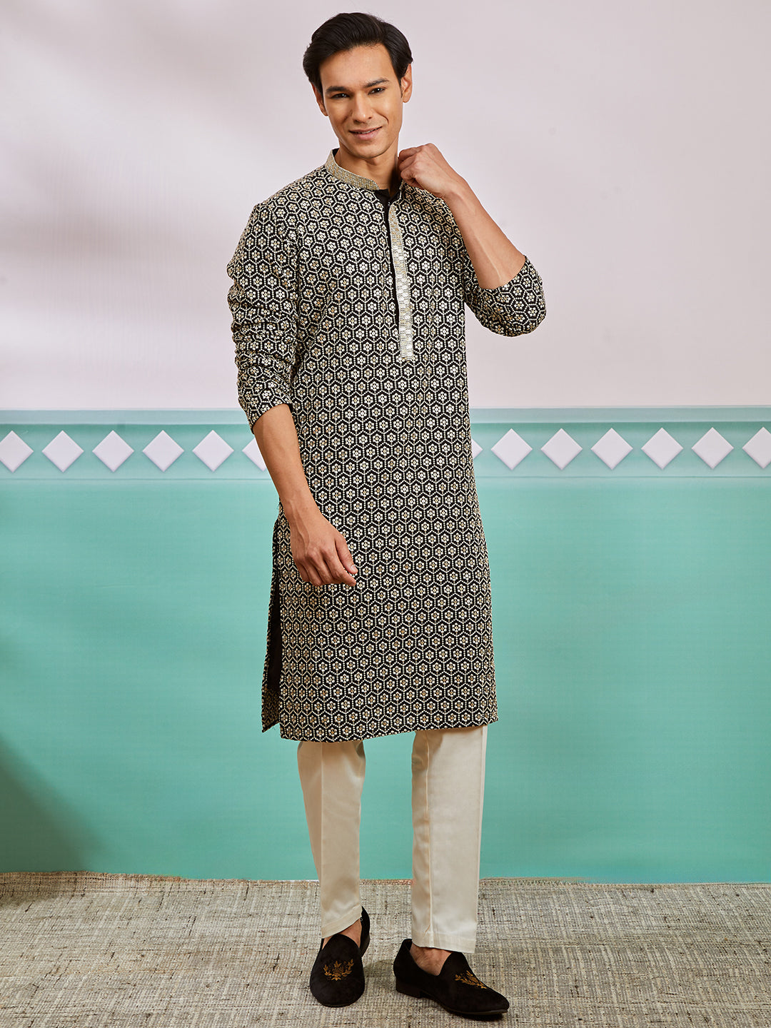 men’s kurta set