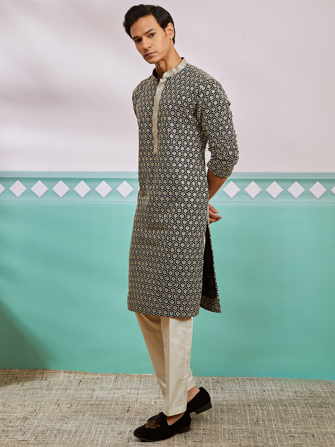 men’s kurta set