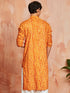 Men's Mustard Rayon Kurta