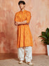 Men's Mustard Rayon Kurta