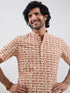 Men's Cream Cotton Kurta