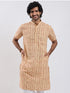Men's Gold Cotton Kurta