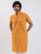 Men's Mustard Cotton Kurta